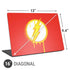 DC Comics The Flash Emblem Drip Universal Laptop 16in (13 x 9.4in) Skin